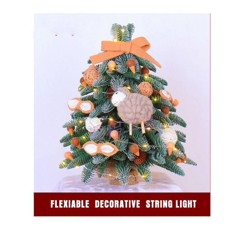 Filo di rame decorativo solare astuto di controllo LED di RGB WIFI APP delle luci di sincronizzazione impermeabile