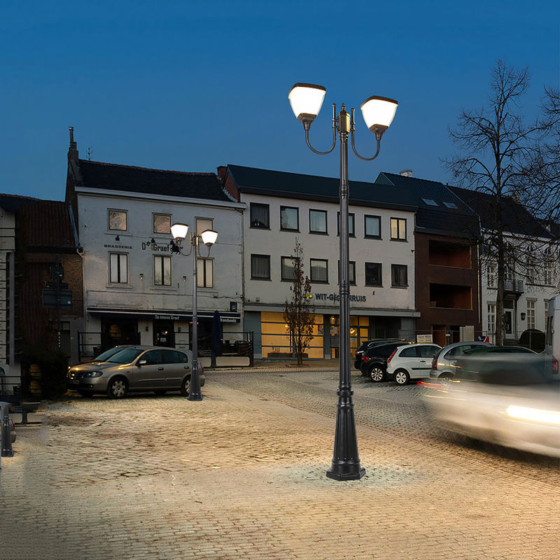 Ip65 all'aperto tutto il wattaggio che l'iluminazione pubblica solare ha fuso sotto pressione 30lamp di alluminio borda l'alto potere