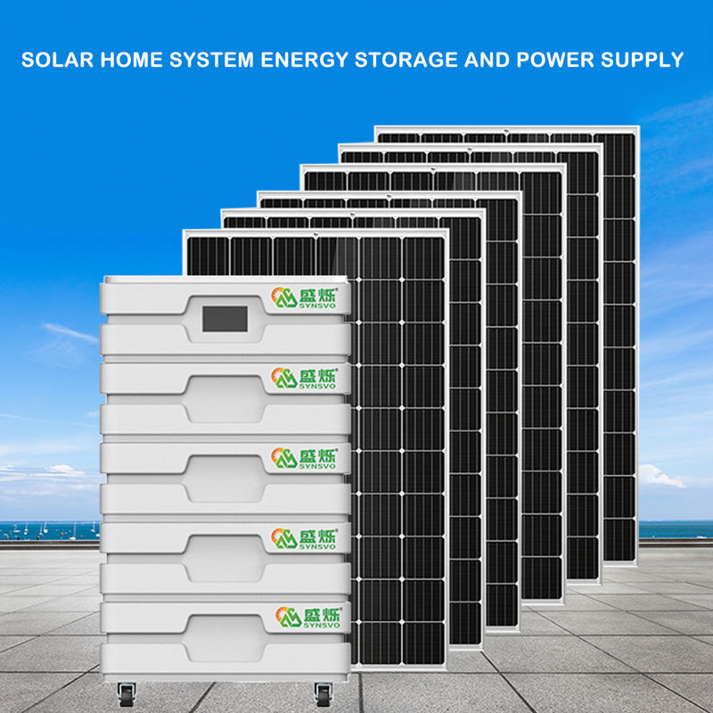 Sistema domestico di immagazzinamento dell'energia di uso Kit Power Solar Generator Off di griglia completa di 10KW 5kw