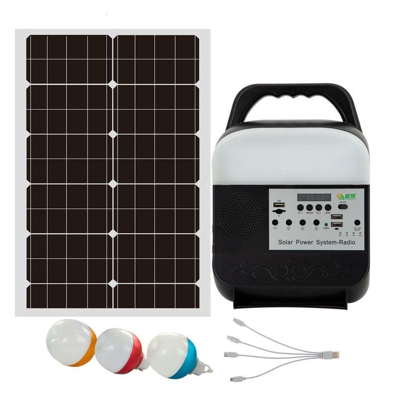 Batteria di campeggio di energia del litio 12v del sistema di energia solare della scatola della famiglia per il generatore