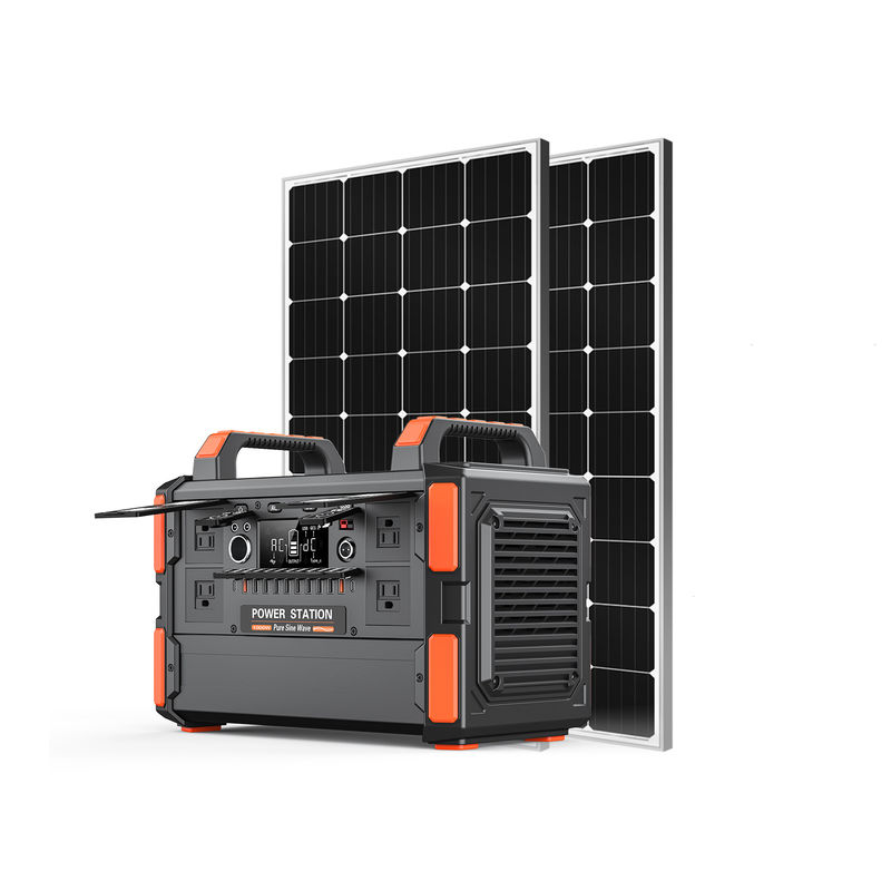 Centrale elettrica di carico del campo 1000w del telefono cellulare solare portatile all'aperto del generatore