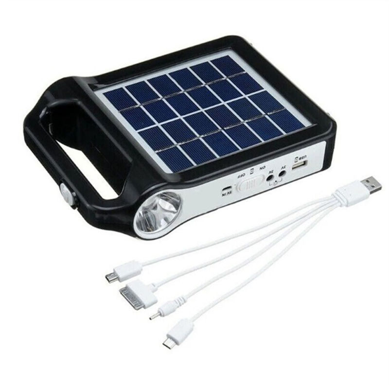 Generatore di sistema di illuminazione a energia solare portatile 5V Mini casa di alimentazione esterna