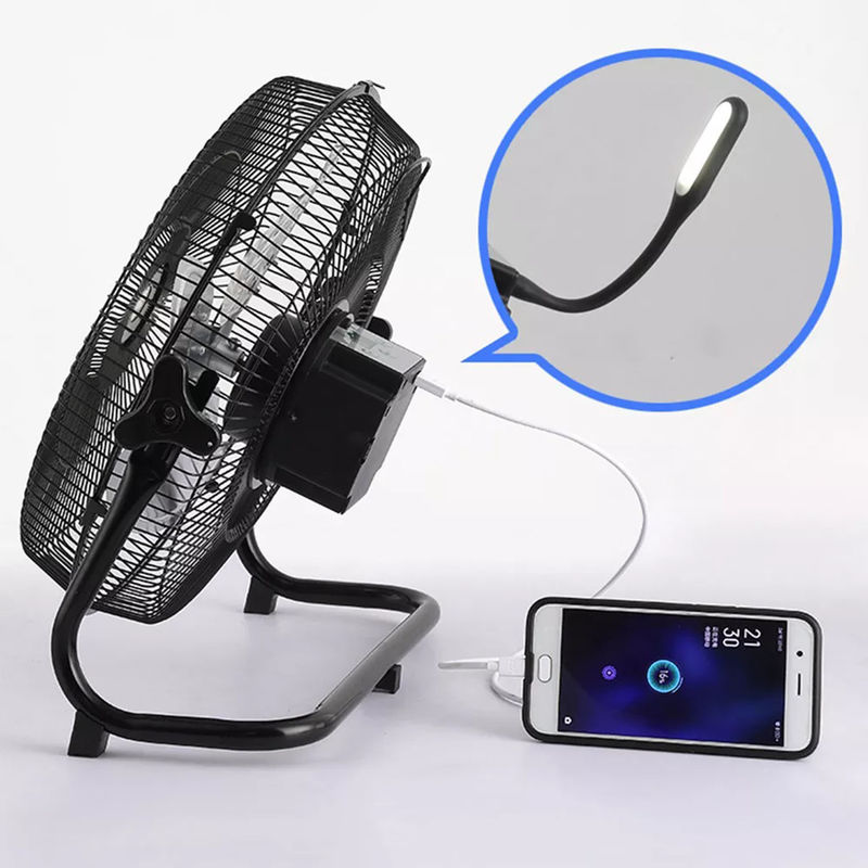 Luce caricantesi all'aperto ricaricabile portatile di USB LED della batteria di potere di energia del pannello solare