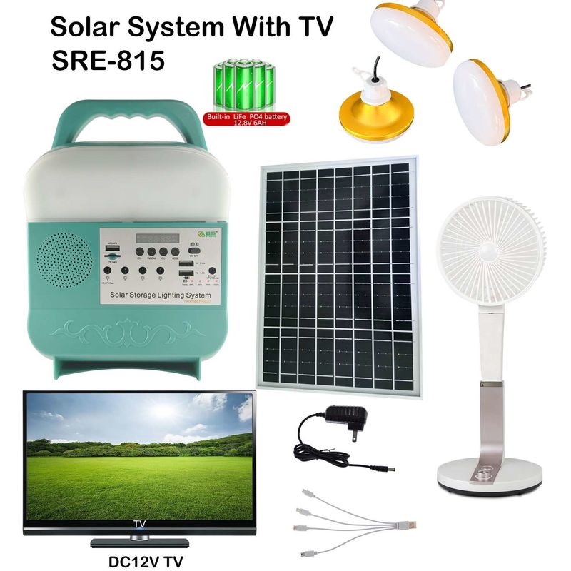Commutazione portatile luce solare campeggio livello impermeabile IP65 per sistema di energia solare off-grid