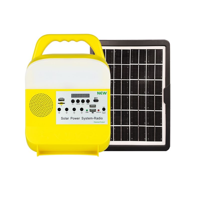 Il gruppo elettrogeno a energia solare portatile accende la stazione di stoccaggio del piccolo sistema per dell'interno