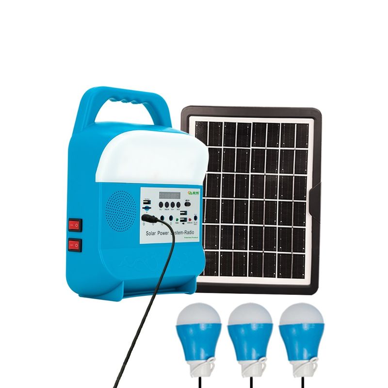 luce a energia solare della testa della lampadina portatile leggera all'aperto all'ingrosso di energia solare 5W per accamparsi