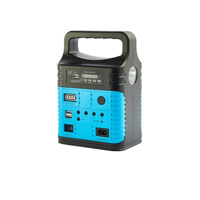 Risparmio energetico dei sistemi di illuminazione di Mini Grid Off Grid Solar che accende la lampada solare Kit For Africa OEM/ODM della batteria