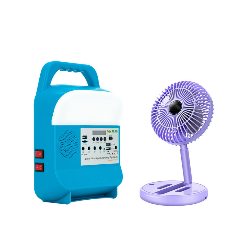 Generatore solare della batteria al litio per alimentazione di emergenza di campeggio per la TV con il fan