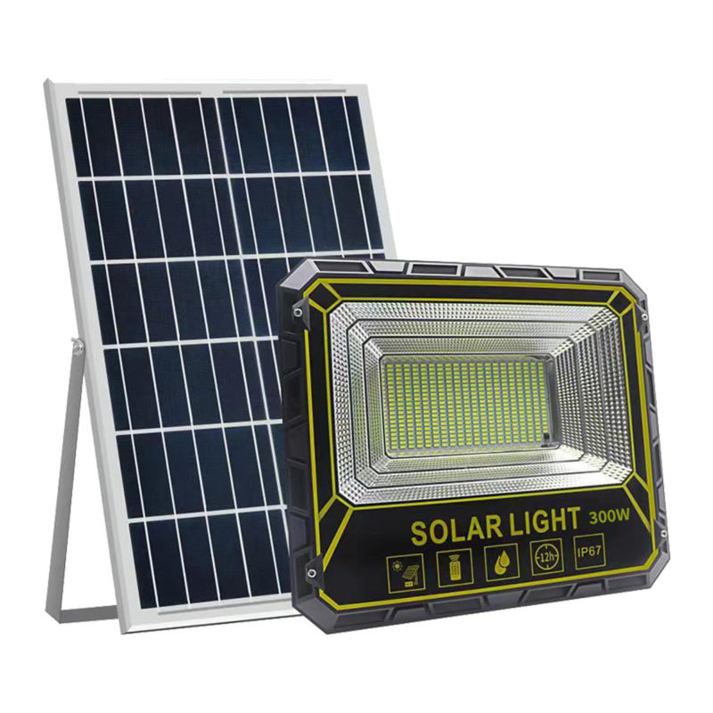 il giardino impermeabile della parete di 300W 600W di inondazione del sensore all'aperto solare della luce ha condotto la CC 6V
