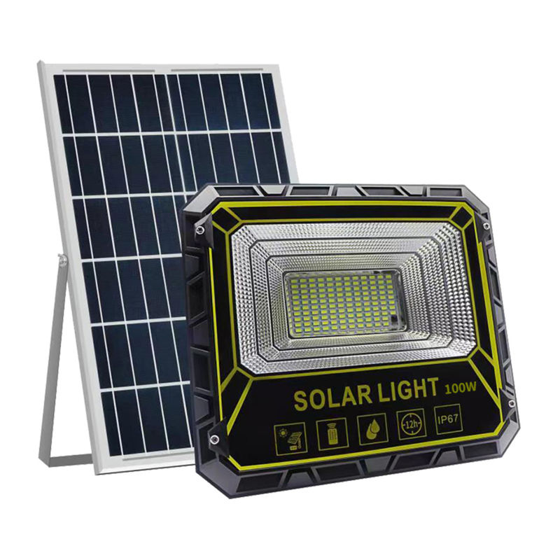 Il fuoco all'aperto solare luminoso eccellente della luce di inondazione di alta efficienza ha condotto la via solare 100W