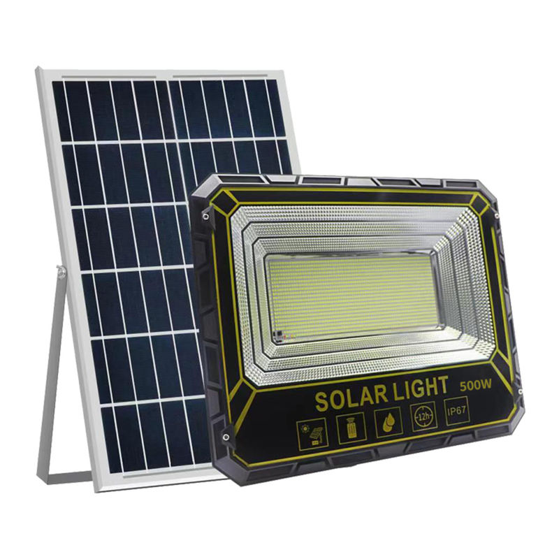 il giardino impermeabile della parete di 300W 600W di inondazione del sensore all'aperto solare della luce ha condotto la CC 6V