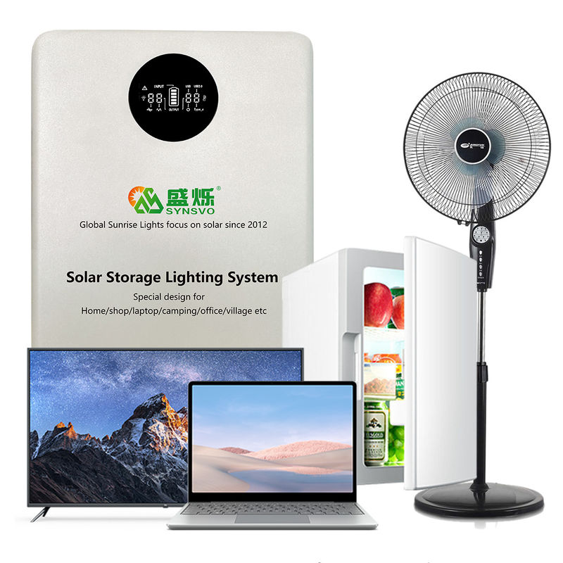 batteria del sistema 12.8V 20AH di immagazzinamento dell'energia di 150W PV per le tettoie di campeggio dei garage di emergenza