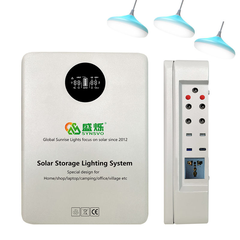 Stazione bianca della Banca di energia solare di colore dei generatori solari portatili monocristallini che carica batteria
