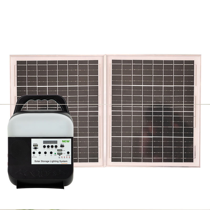 della casa del pannello solare 45W centrali elettriche portatili LED IP65 dell'ABS -20℃-60℃ di temperatura materiale leggera solare di funzionamento solari