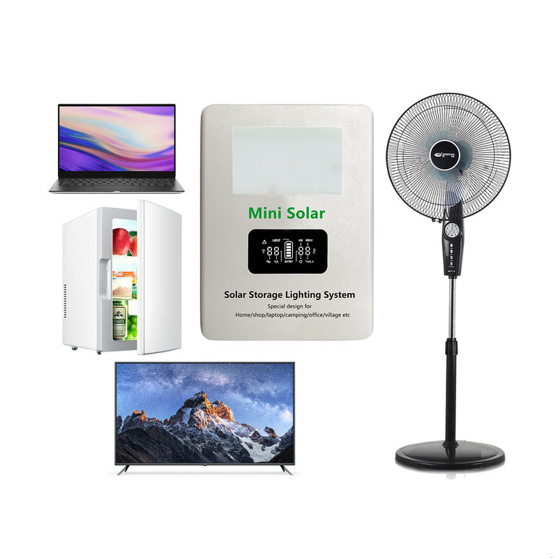 Invertitore ibrido solare di 40W/60W MPPT con 3.2~3.6A per il pannello Kit With Battery della lampadina di 6W*3pcs LED