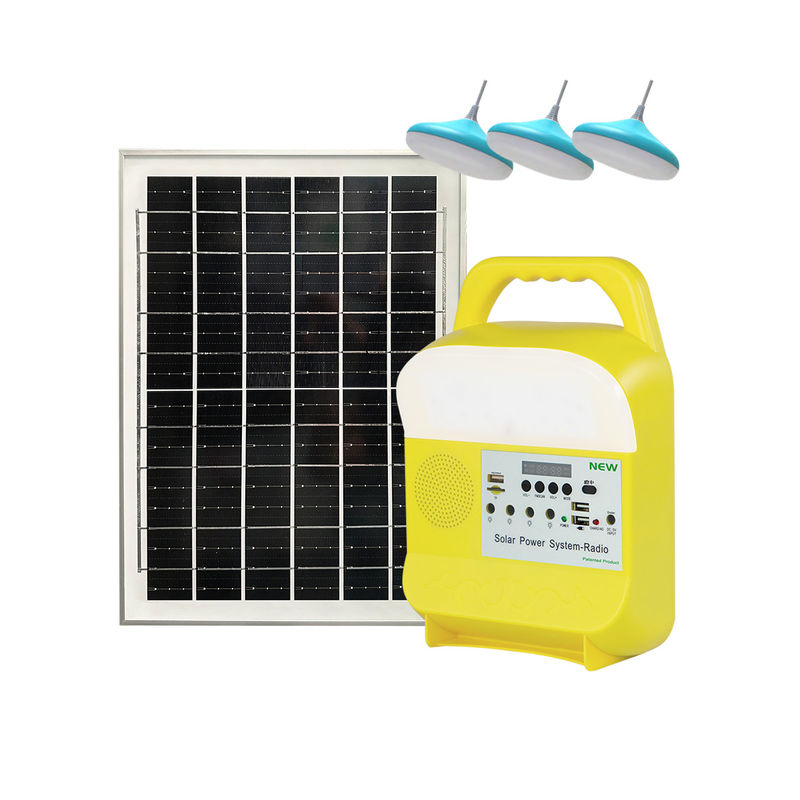 Lampadine solari portatili 20W/6V con la batteria 8000mah per illuminazione all'aperto