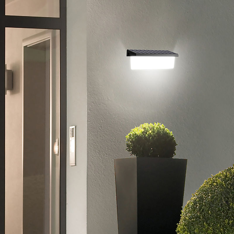 25.9*7.5*9.2cm Lampade a parete solare esterne B716 Modello Lampade a parete per la casa Esterno solare