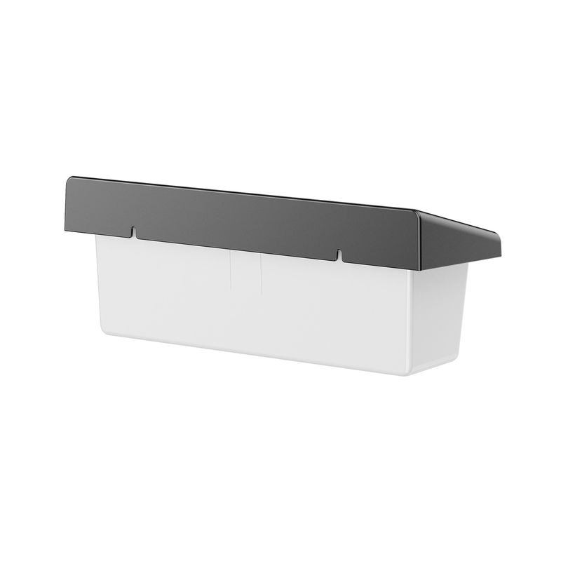 LiFePO4 3.2V/500mAh Lampade a parete solare per esterni Pannelli solari mono silicio/5V 2.5W
