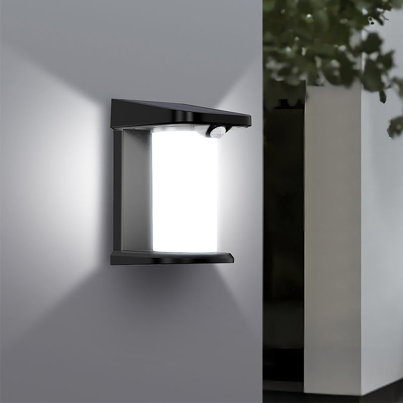 ABS Solar Wall Light con pannelli solari in silicio policristallino /5V 1.1W Alta qualità Moderno Waterproof Garden Pathway