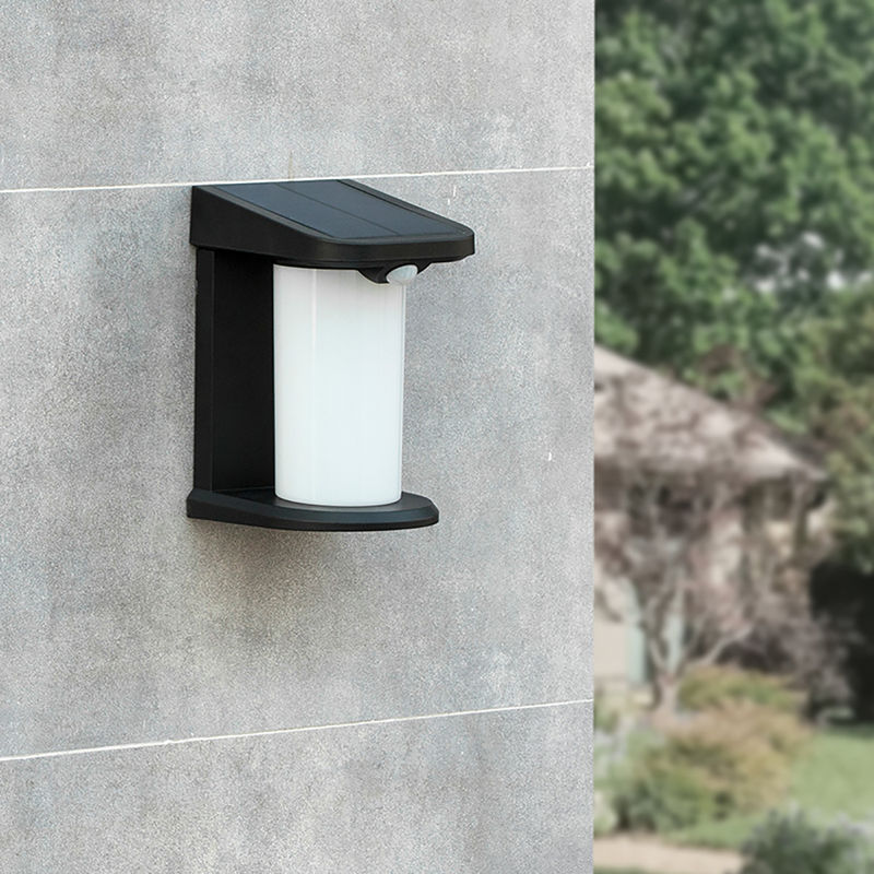 12.5*10.4*18cm Lampada solare per pareti B719 Numero modello Lampada a LED per pareti Lampade esterne per giardini solari