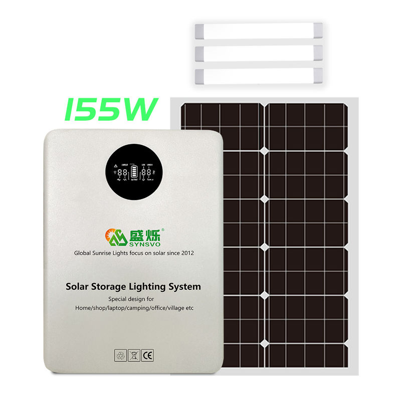 Invertitore a batteria a luce bianca a energia solare 5V/9V/12V/220V Invertitore solare ibrido con regolatore di carica Mppt