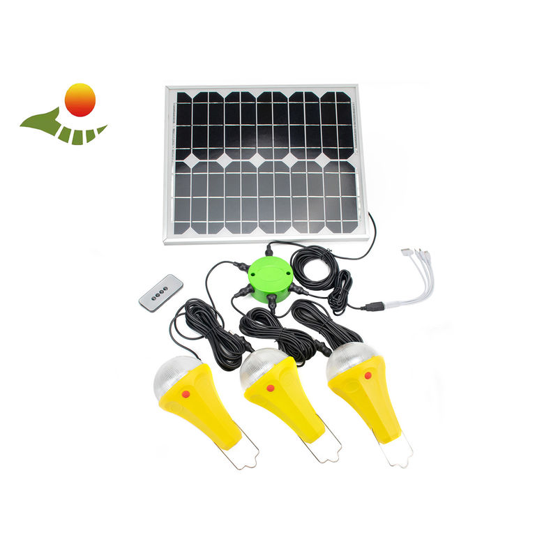 Orange 3PCS Luci a energia solare per la casa con pulsante di interruttore all'interno