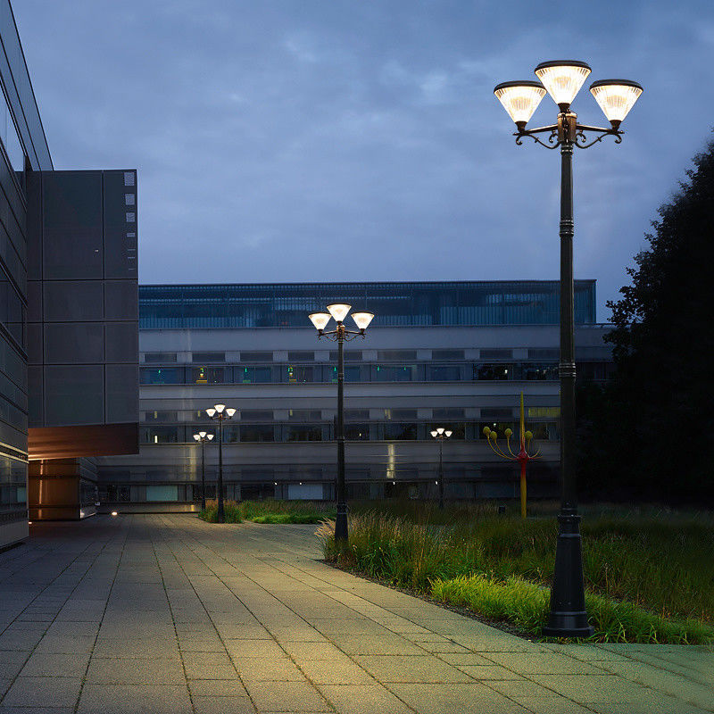 Il giardino solare LED del paesaggio di IP65 della luce solare all'aperto di via accende 3 lampade cape