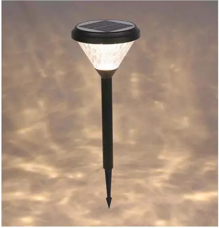Le luci solari della piattaforma recintano Post Lights Outdoor che accende il giardino decorativo