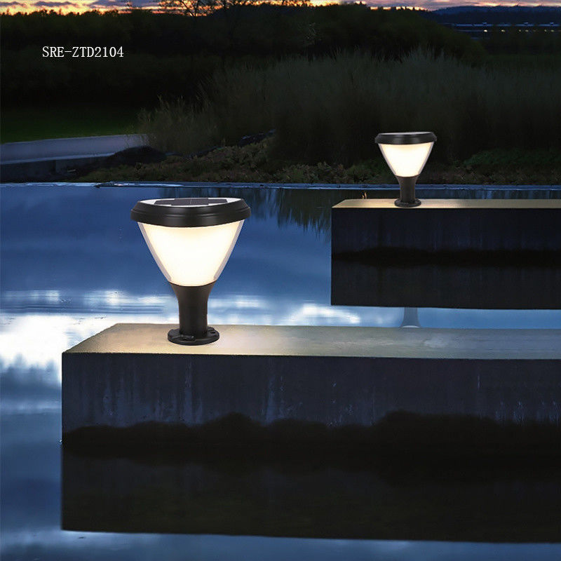 Lampada impermeabile della colonna della decorazione LED Soalr della luce della colonna della luce solare del giardino