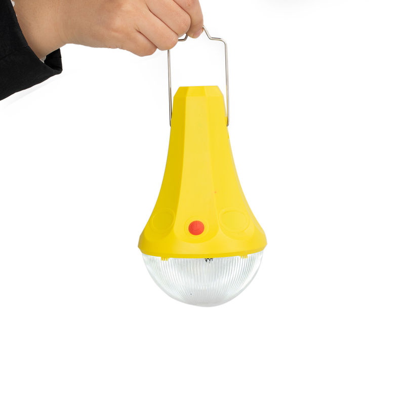 25W Sistema di illuminazione per campeggio a carica solare costruito con batteria Emergenza luce solare Campeggio illuminazione giardino