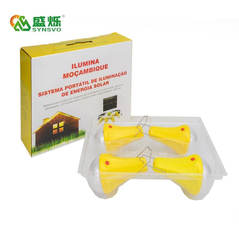 435lum telecomandato Mini Home Lighting System solare 14Hours ad orario di lavoro 48Hours