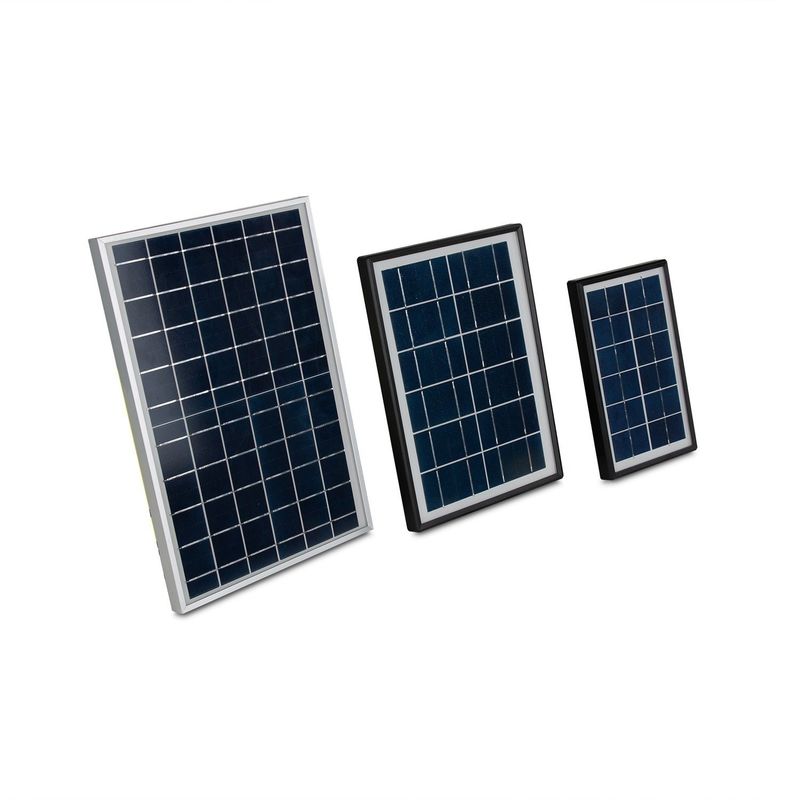 piccola alimentazione elettrica mobile di campeggio all'aperto solare del sistema di illuminazione di 3W 12PCS SMD LED