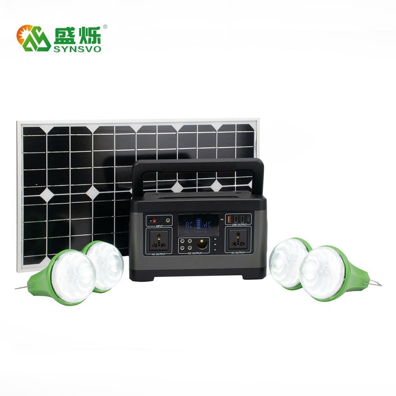 centrale elettrica solare del pannello solare del sistema di energia solare del generatore 500w 1000w con inveter