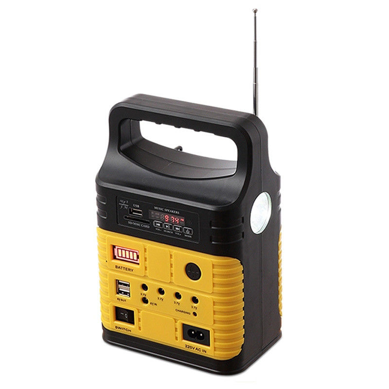 dell'interno solare della lampada 10W della radio solare solare di FM accendendo 3790 luci globali di alba