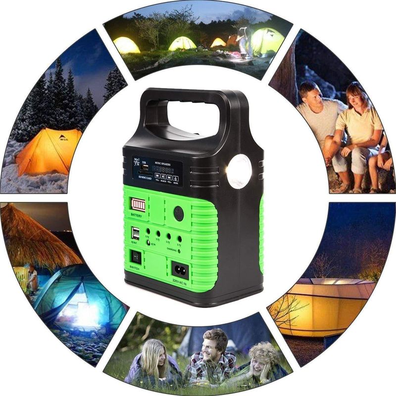 Corredo solare della radio solare di FM fuori dalla luce domestica solare Kit Global Sunrise Lights del sistema solare 10W di griglia
