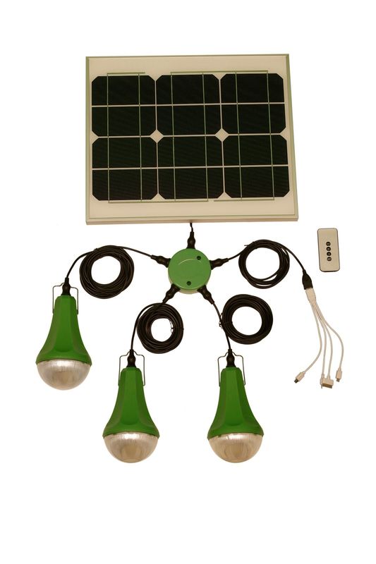 Pannello solare Mini Home Lighting System del sistema di energia solare con il caricatore mobile SRE-88G-3