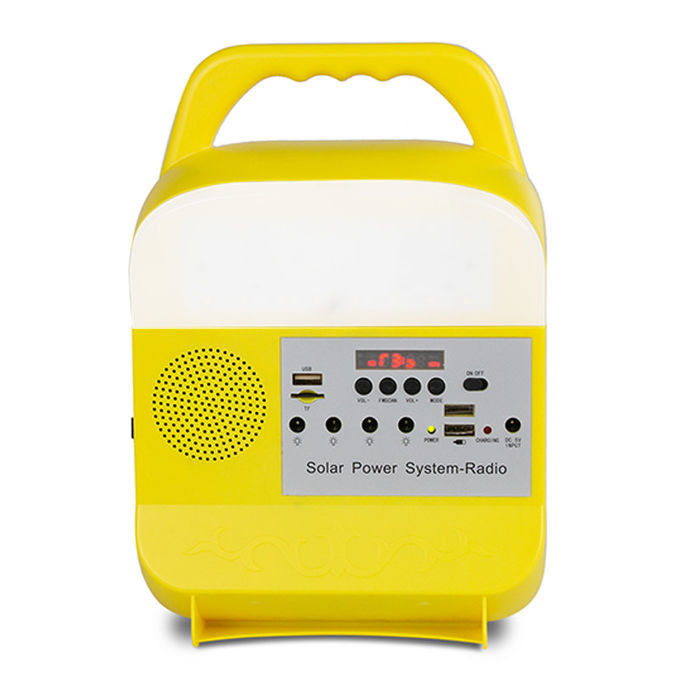 3W 2.3kg leggero di campeggio solare portatile per la luce all'aperto delle cellule
