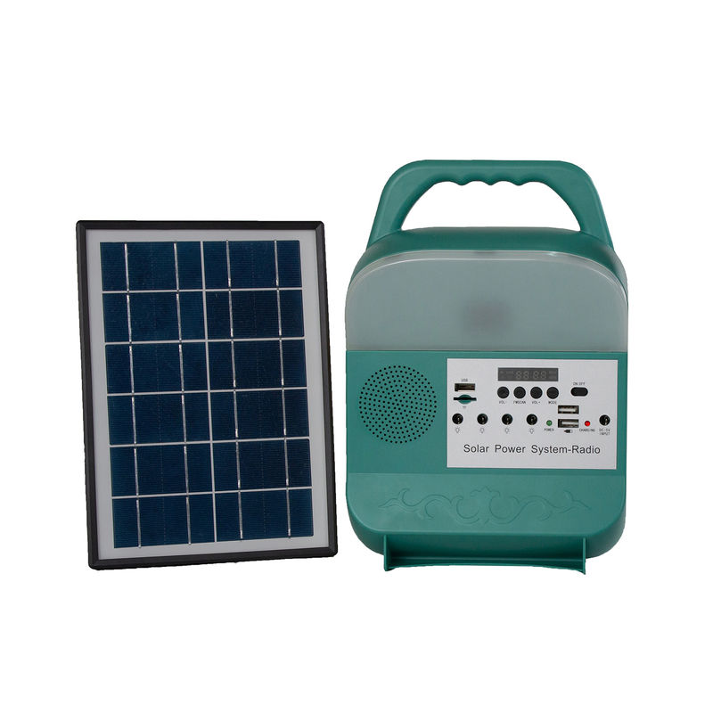 luce solare del giardino 6000mah lampada del pannello solare LED da 5 watt per area della scarsità di potere