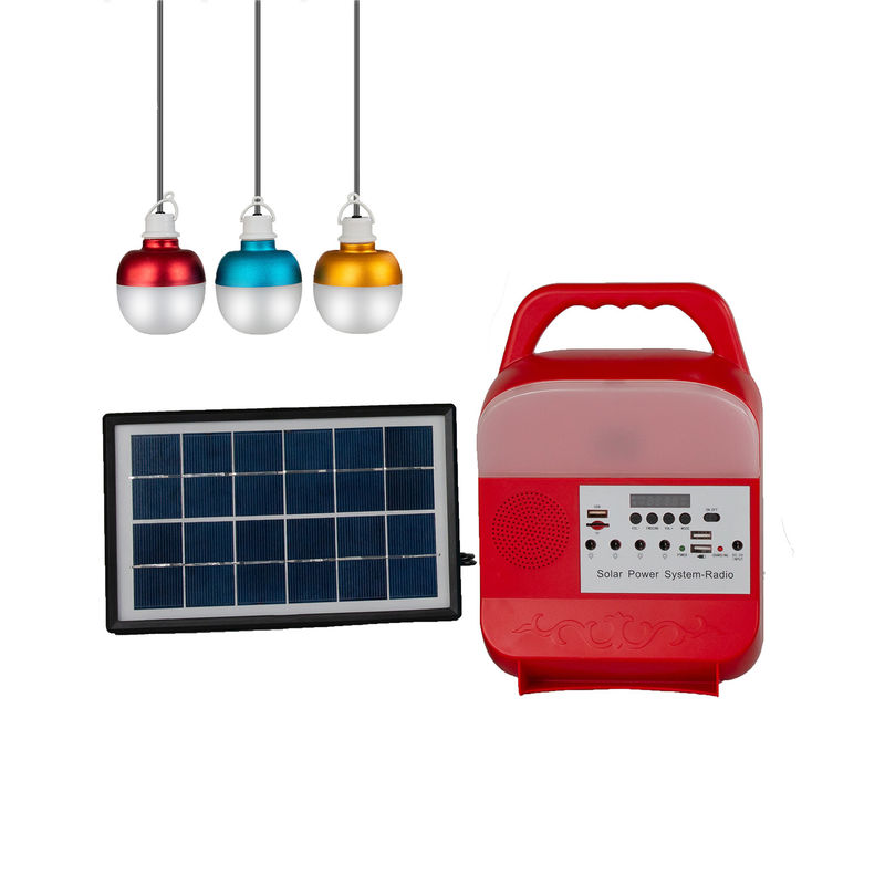 FCC 10W al sistema energetico portatile del pannello solare 100W per illuminazione all'aperto