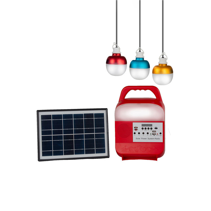 Lampadine solari portatili del mercato di notte di 15 volt 5W*3PCS per le uscite