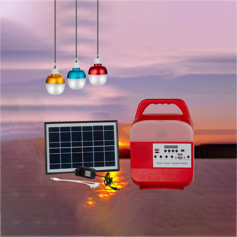 Lampadine solari portatili del mercato di notte di 15 volt 5W*3PCS per le uscite