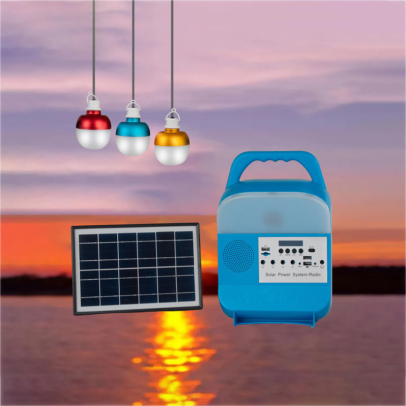 Lampadine solari portatili del mercato di notte di 15 volt 5W*3PCS per le uscite