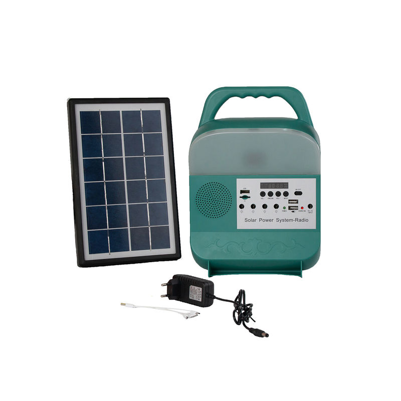 Il pannello solare variopinto all'aperto 5W ha condotto le luci con la batteria ricaricabile