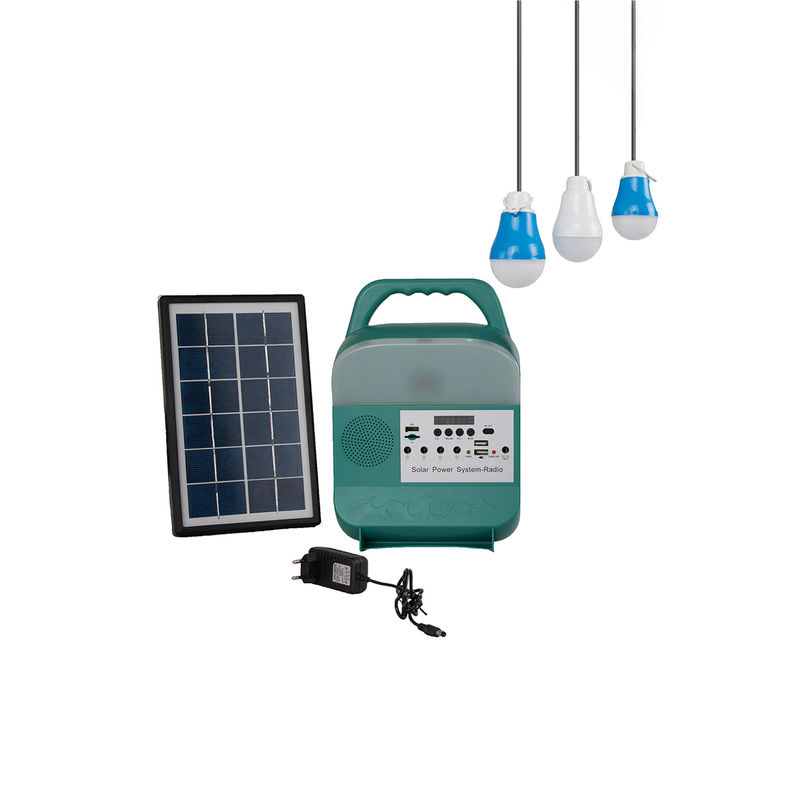 Il pannello solare variopinto all'aperto 5W ha condotto le luci con la batteria ricaricabile