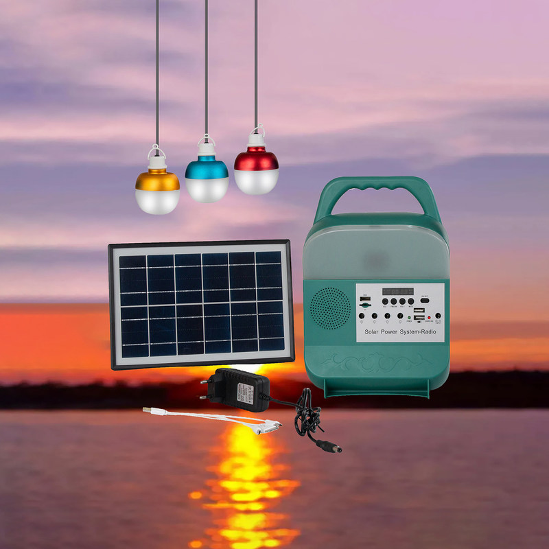 Il ROSSO luminoso impermeabile ha condotto la luce solare di carico della lampada di emergenza solare leggera con il caricatore di USB