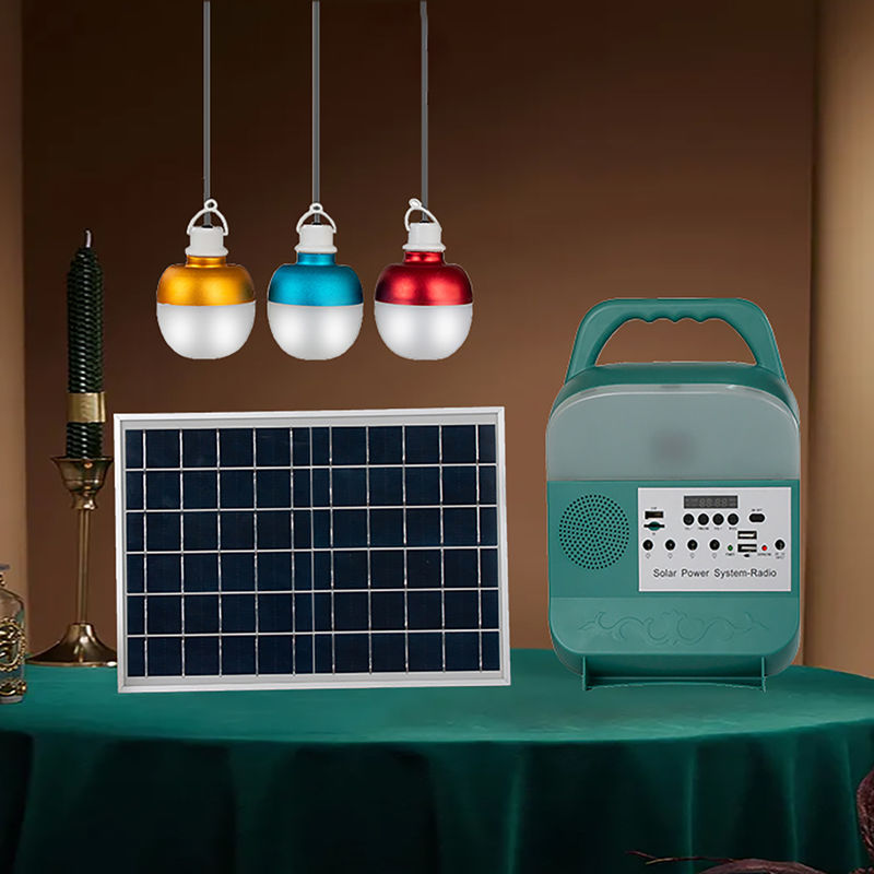 La lampada a energia solare di energia solare della lampadina portatile solare leggera all'aperto all'ingrosso della lampada ha condotto l'illuminazione