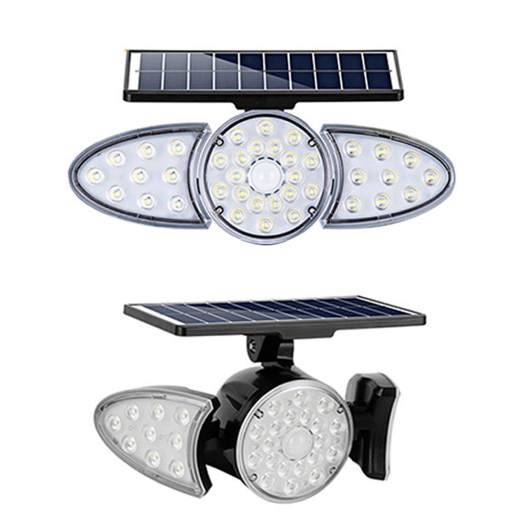 40000H luce solare del sensore di moto della parete della luce 38PCS LED della parete di durata della vita 3.7V 2500mAh