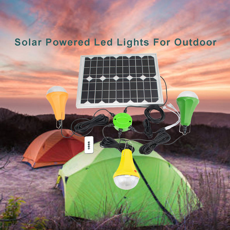 Lampade a LED a energia solare di plastica per l'arredamento del giardino impermeabile e sotterraneo