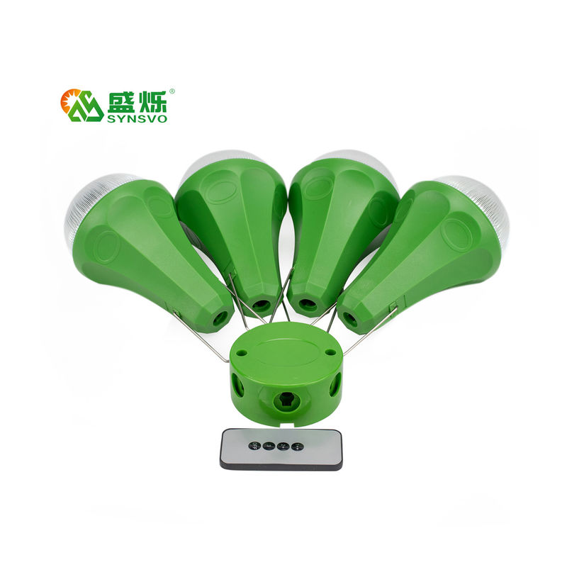 CE ROHS 11-30Hrs 4PCS Lampada al litio Sistema solare per l'illuminazione domestica Prezzo
