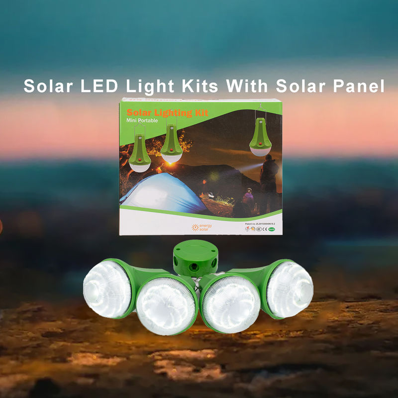 Luce solare a parete con 4 lampadine Cina all'ingrosso Led Warehouse luce solare sRE-98G-4